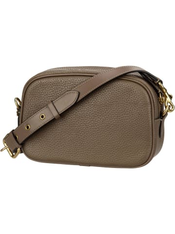 Coach Umhängetasche Camera Bag Soft Pebble in Dark Stone