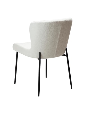 ebuy24 Esszimmerstuhl Glam Weiß 2er Set