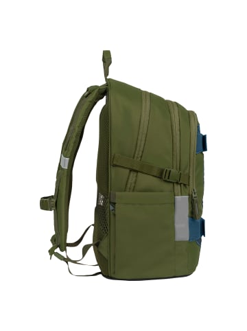 BAAGL 3-tlg. Set: Schulrucksack Skate in Grün Olive