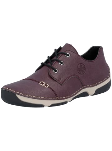rieker Sportlicher Schnürschuh in lila