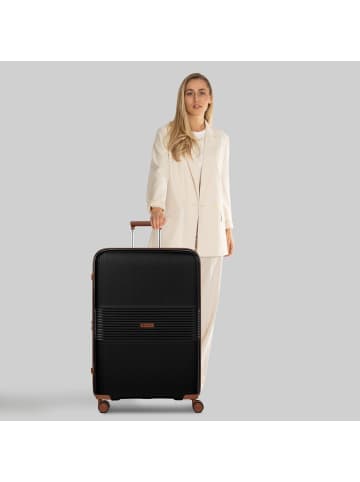 Farmhood Eco Edition 02 4 Rollen Trolley 76 cm mit Dehnfalte in black