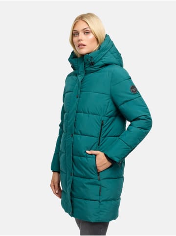 Marikoo Wintermantel Karumikoo XVI in Ocean Green