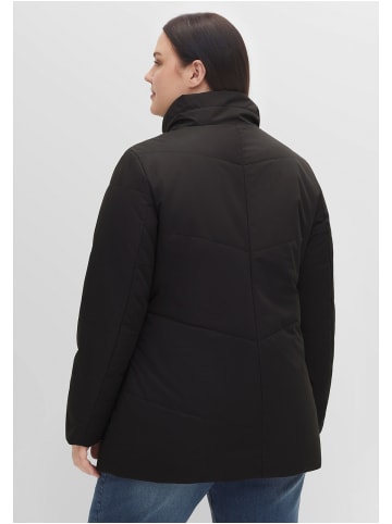 sheego Steppjacke in schwarz