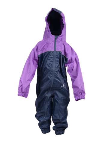 DRY KIDS Regenanzug in Blau | Lila