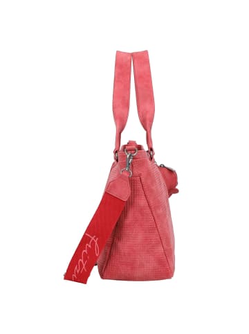 Fritzi aus Preußen Joly Waffly Shopper Tasche 41 cm in dark red