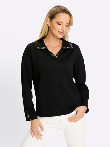 Heine Sweatshirt in schwarz