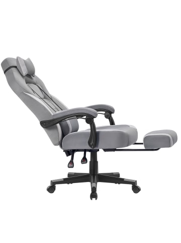 SONGMICS Bürostuhl Cathy in Grau - (B)69.7 x (H)128 x (T)72.4 cm