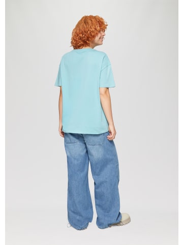 QS T-Shirt in 6170_helles türkis