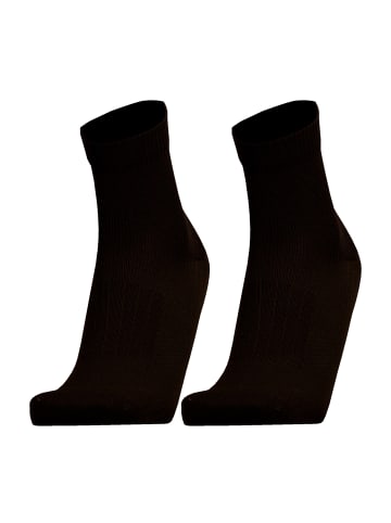 UphillSport Laufsocken FRONT 2er Pack in Black