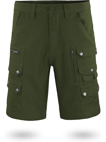 Normani Outdoor Sports Herren Shorts Mojave in Oliv