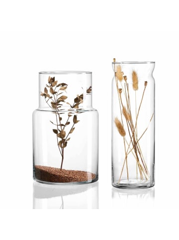 Ritzenhoff & Breker 4er Set Vasen Lilli in 30 cm in transparent