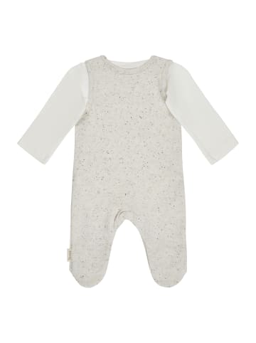 Sterntaler Strampler-Set Jersey gesprenkelt in ecru