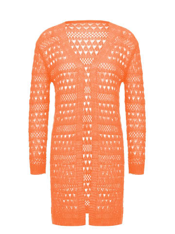 myMo Women Cardigan in Orange