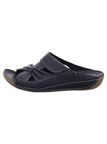 Esgano Damenpantolette sportlich flach Da.-Pantolette in  Blau