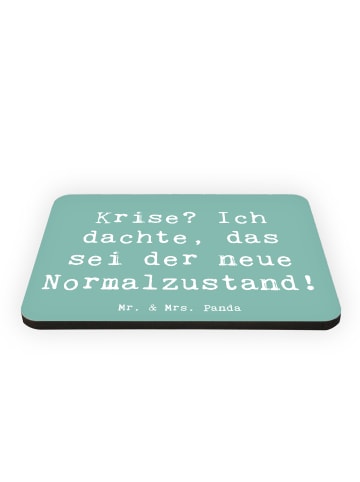 Mr. & Mrs. Panda magnet Spruch Gelassenheit in Krisen mit Spruch in Meeresbrise