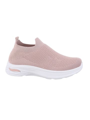 Ital-Design Freizeitschuh in Altrosa