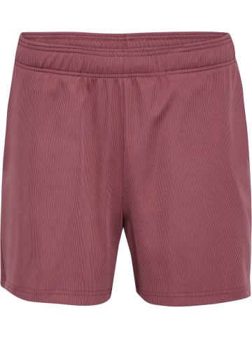 Hummel Short "Pulse Rib Shorts" in Lila