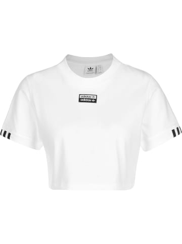 adidas Cropped T-Shirts in white