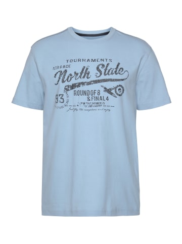 Man's World T-Shirt in eisblau