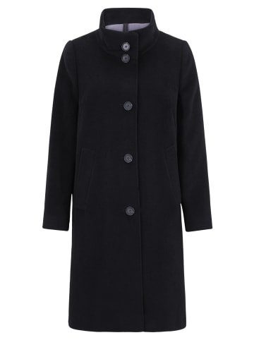 Betty Barclay Wollmantel mit Kragen in Schwarz