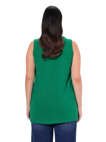 Ulla Popken Longshirt in smaragdgrün