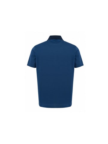 Blau Baumwolle T-Shirt