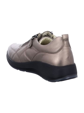 WALDLÄUFER Komfort Schnürschuhe in Silber