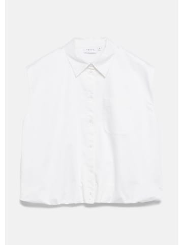 comma Bluse in 0100_weiß