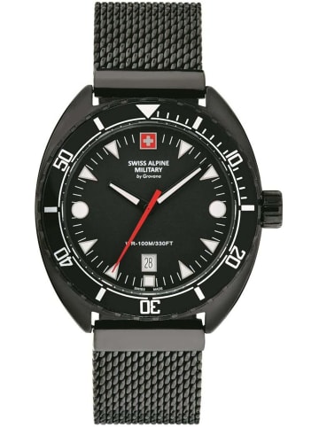 Swiss Alpine Military by Grovana Analoguhr für Herren in uni