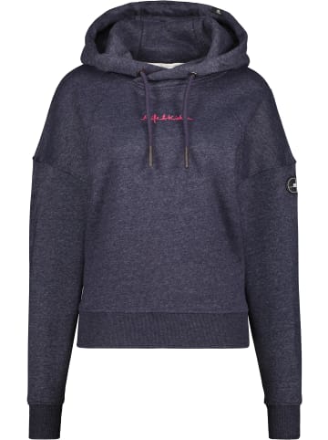 alife and kickin Kapuzensweatshirt, Pullover JessyAK A in marine melange