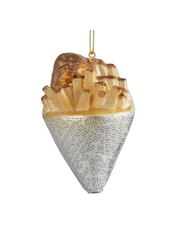 Butlers Anhänger HANG ON Pommes Tüte in Beige