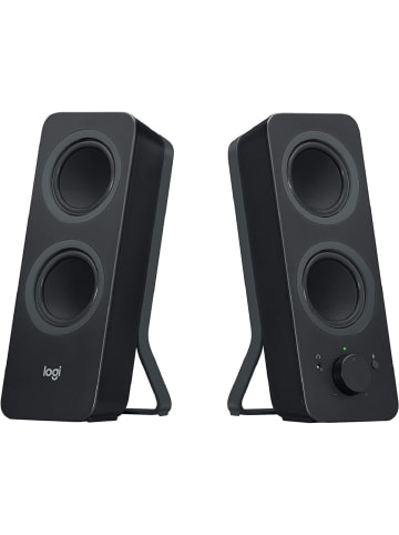 Logitech Bluetooth-Lautsprecher Z207 mit umfassendem Klangspektrum in Schwarz