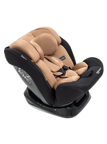 BeBelissimo Kindersitz I-SIZE 40-150 cm, Verstellbare Kopfstütze - EOS in Beige