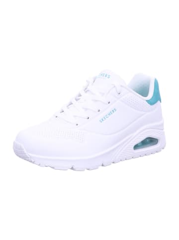 Skechers Damen- Schnürschuhe UNO - POP BACK in Weiß