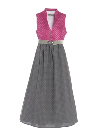 Berwin Elegantes Umstandsdirndl mit Stretch-Gürtel