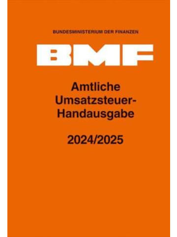 Erich Schmidt Verlag Buch - Amtliche Umsatzsteuer-Handausgabe 2024/2025