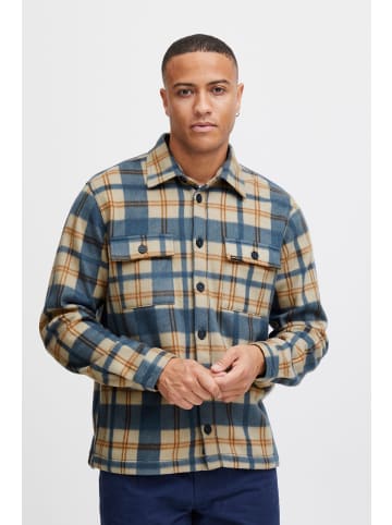 BLEND Kurzjacke Shacket in Blau