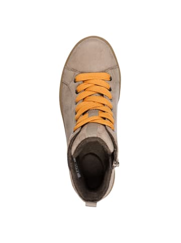 Jana Sneaker in STONE/SAFFRON