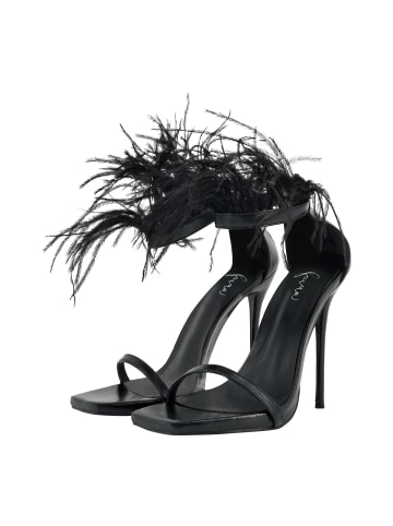 faina Damen Stiletto-Sandale in Schwarz
