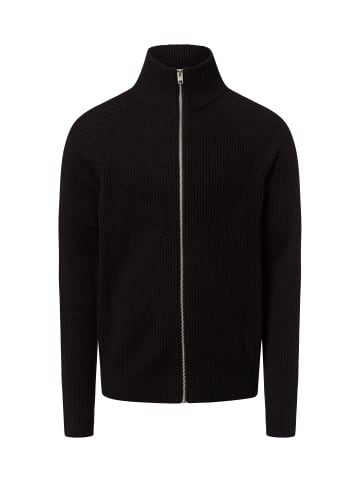Jack & Jones Strickjacke JJPannel in schwarz - 0001