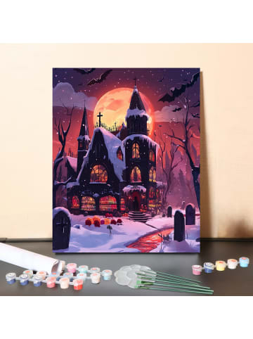 ARTNANAS DIY Malen nach Zahlen Set-"Winterspuk" 