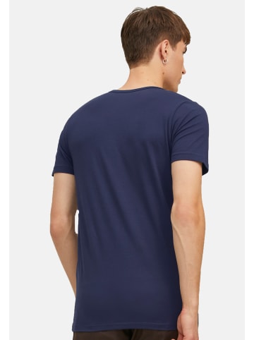 Jack & Jones T-Shirt Essentials in Hellgrau / dunkelblau
