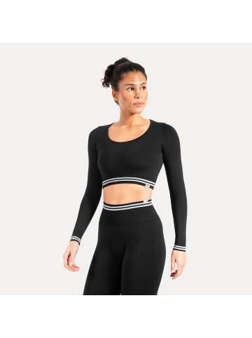 SMILODOX Longsleeve Miriel in Schwarz