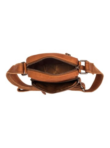 The Chesterfield Brand Bremen Umhängetasche Leder 14 cm cognac