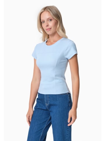 Organication T-Shirt "TILLDA" in Muschelblau