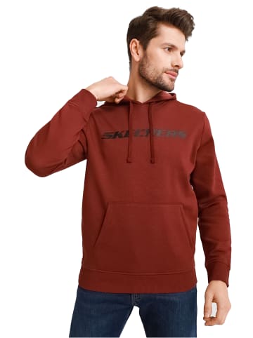 Skechers Sweatshirt Apparel Heritage Pullover Hoodie in braun