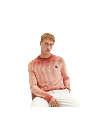 Tom Tailor V Pullover für Herren in rot in rot