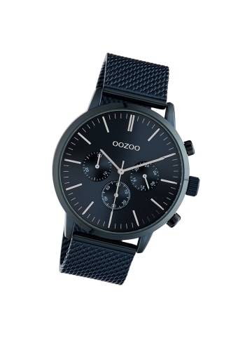 Oozoo Analog-Armbanduhr Oozoo Timepieces dunkelblau groß (ca. 45mm)