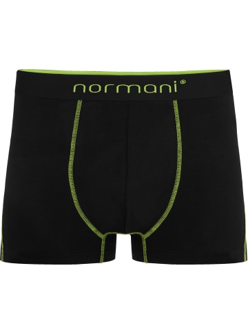 normani normani 12 x Herren Baumwoll-Boxershorts in Grün