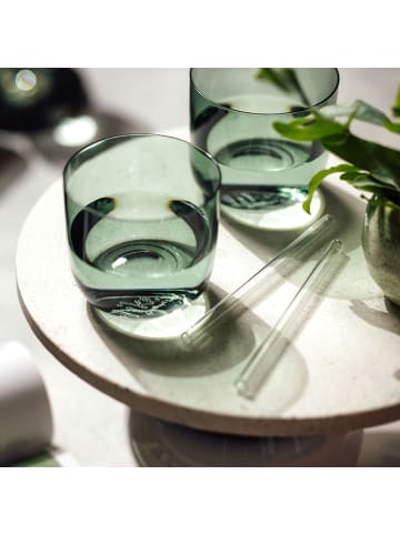 like. by Villeroy & Boch 4er Set Wein- und Wassergläser Like Glass in Sage